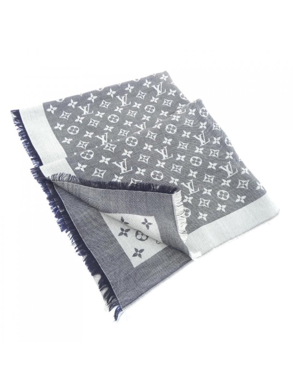 Louis Vuitton Monogram Denim Stole Scarf